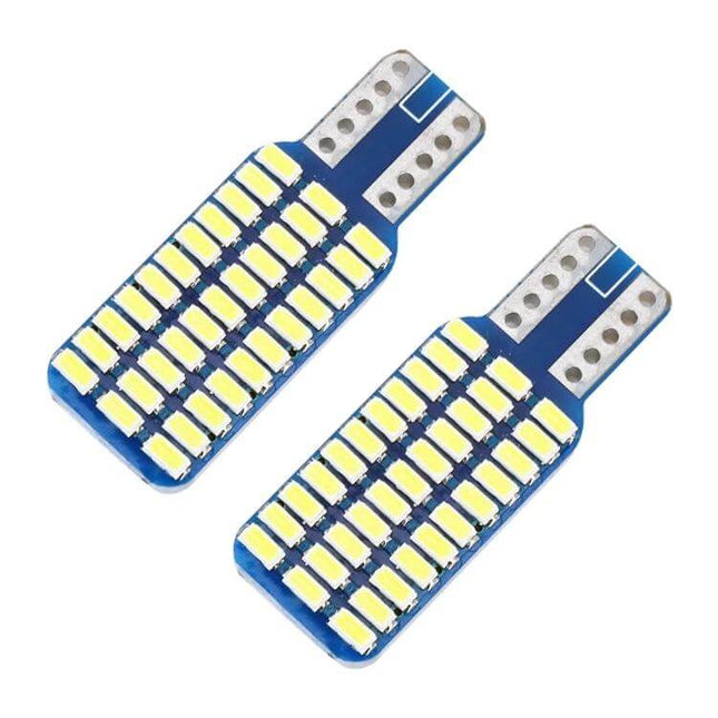 Car Reading Lamp LED Bulbs 2-Pack For Car Interior Lighting - compact 33x12x4mm replacement for dome and map lights