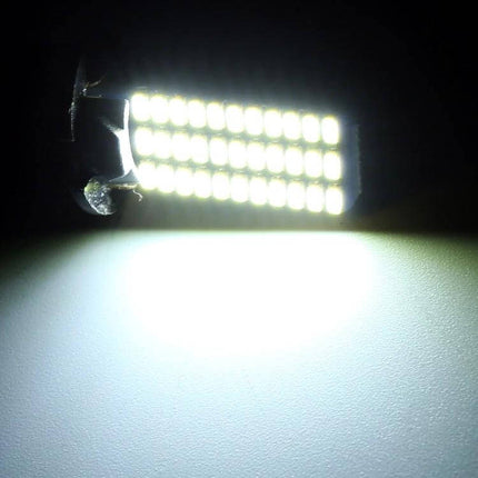 Car Reading Lamp LED Bulbs 2-Pack For Car Interior Lighting bright white LED bulb glowing in dark, compact 33x12x4mm interior map light replacement
