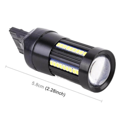 LED Car Turn And Reverse Light For Backup Use 66 LEDs - compact 66-LED white reverse and turn signal bulb for cars, easy install, constant-current design
