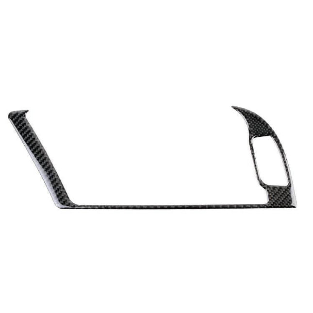 Carbon Fiber Decorative Sticker for Audi A4L, A5, Q5 Navigation Frame – carbon fiber navigation frame trim for Audi interiors