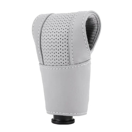 Universal Nonslip Genuine Leather Car Gear Shift Knob Cover