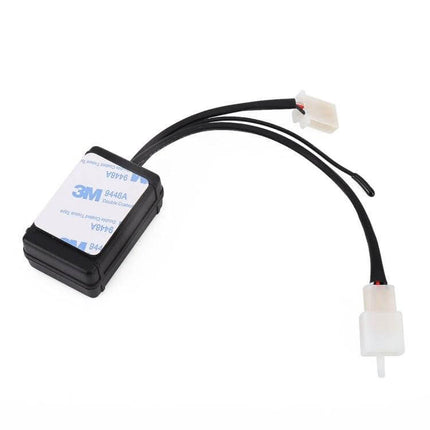 Universal Car LED Strobe Light With Remote Control For Vehicle Safety - compact in-line controller module with wiring harness and adhesive pad