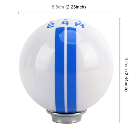 Universal Resin Ball Gear Shift Knob for Manual Vehicles