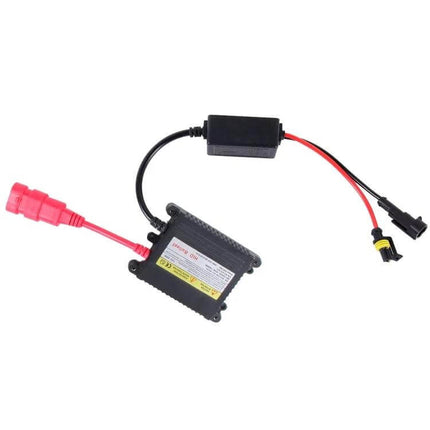 H1 HID Xenon Headlight Kit For Cars, 2-Pack, Slim Ballast slim ballast and wiring harness for 12V retrofit 4300K