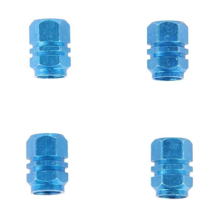 Hexagon Metal Plated Tire Valve Stem Caps For All Vehicles