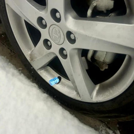 Hexagon Metal Plated Tire Valve Stem Caps For All Vehicles