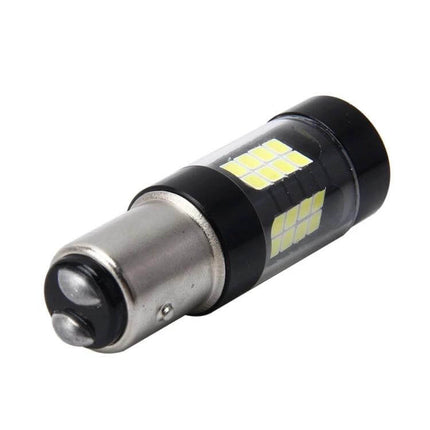 Led Car Bulb For Brake And Reversing Lights 12V White - compact white LED replacement bulb for brake and reverse lights, easy plug-in installation