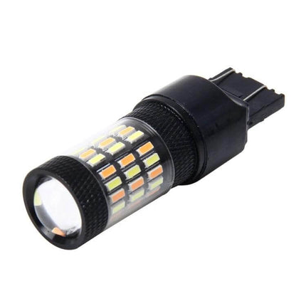 Dual Color Car Brake Light Turn Signal Bulb Long Life compact plug-and-play LED replacement bulb for improved visibility