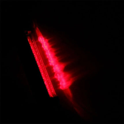 14 LED Red Car Third Brake Light For Everyday Vehicle Use — bright 14-LED red strip installed on vehicle rear for improved visibility and quick replacement