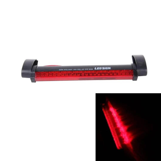 24 LED Red Car Third Brake Light Waterproof For Safer Night Driving - waterproof high-visibility LED third brake light with adjustable angle for safer night driving