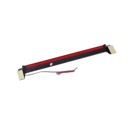 56 LEDs Red Car Third Brake Light Fits Most Cars, Easy Install — slim red LED third brake light with adjustable angle and plug-in wire