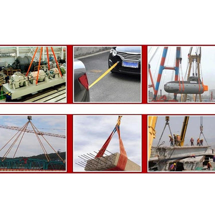 Zongyuan Towing Strap for Everyday Vehicle Recovery Needs shown lifting and towing vehicles and heavy loads in various recovery scenarios