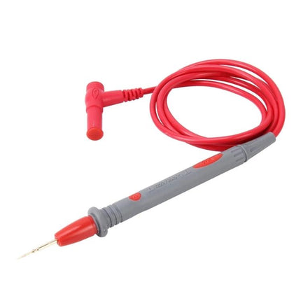 Practical Extension Cable for Daily Home Electrical Checks - red insulated test lead with probe for household circuit testing