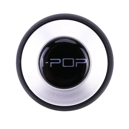 Universal Car Steering Wheel Spinner Knob for Easy Maneuvering - silver-black round steering wheel spinner knob with ergonomic grip