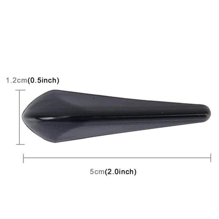 Rubber Noise-Cancelling Kit for Car Windows and Doors - black rubber wind noise reducer strip, 5cm x 1.2cm, prevents wind noise and window scratches