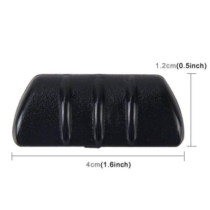 Rubber Noise-Cancelling Kit for Car Windows and Doors black rubber spacer 4cm x 1.2cm to reduce wind noise and protect windows