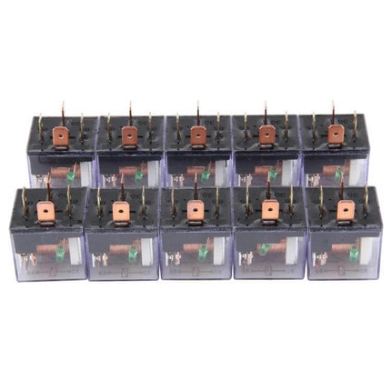 Waterproof Four Plug Car Relay With Warning Light For Everyday Use - 12V waterproof automotive relay set for high-current accessories