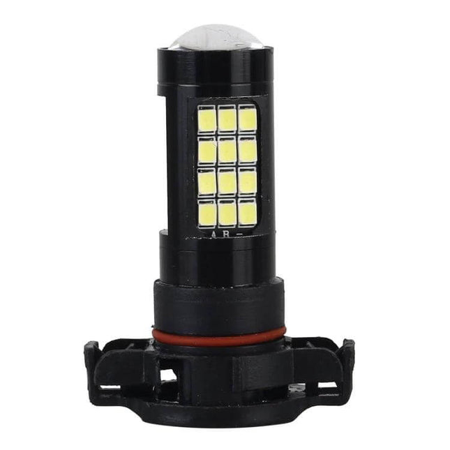 Car Fog Light Bulbs Bright White For Clear Night Driving LED fog light bulb with multiple SMD chips, plug-and-play design for improved nighttime visibility