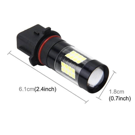 Car Fog Lights With LED Lamps For Easy Install For Everyday Driving - compact 6.1cm LED fog bulb with bright white chips, low power, plug-and-play fit