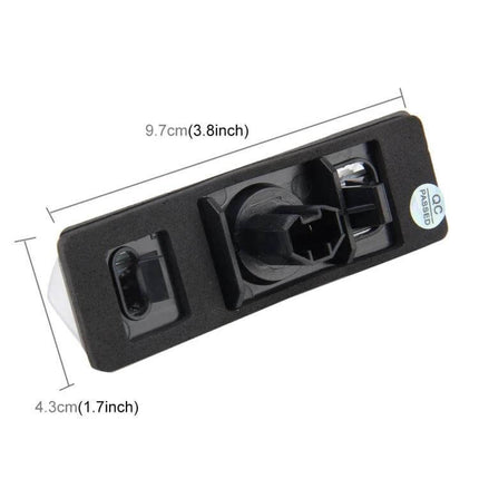 Toyota License Plate Light 2 Pack White Light For Everyday Use - white LED plug-and-play license plate lamp with 18 SMD-3528 LEDs, 9.7cm x 4.3cm