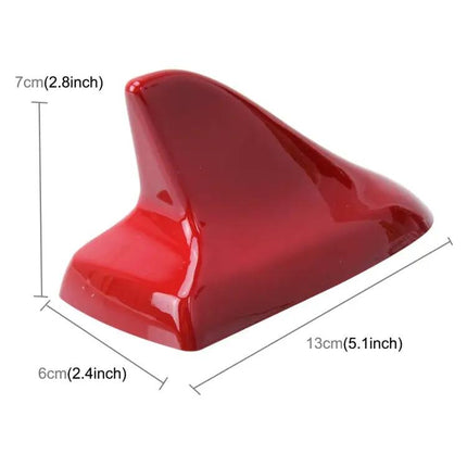 Gold Shark Fin Dome Antenna Decoration for Various Car Models