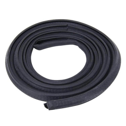 80cm B-Shaped Rubber Chrome Car Decorative Strip for Doors black flexible door edge protector strip coiled for easy installation
