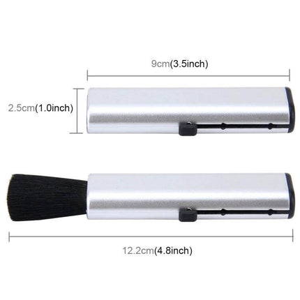 Portable Nylon Cleaning Brush for Car and Home Surfaces compact retractable brush for car interiors and tight home spaces