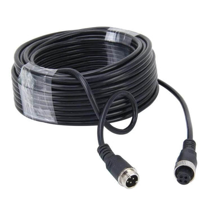 15m CCTV Video Audio Extension Cable For Camera To Monitor - weather-ready 4-pin cable reel for camera-to-monitor installations