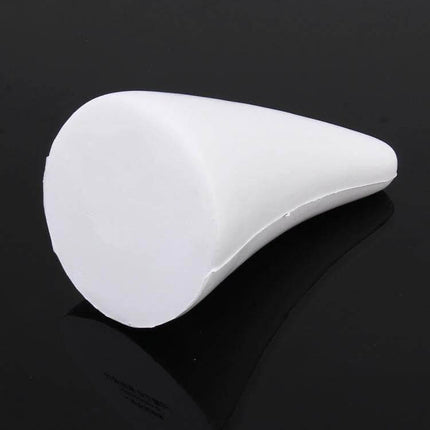 Durable Waterproof Rubber Exterior Horn for Car Decoration - white rubber shark fin-style exterior horn, weatherproof car accessory