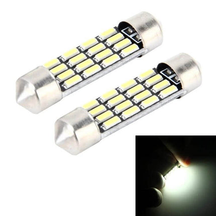 Car Dome Reading Light 2-Pack 36mm Interior Lamp For Vehicle - high-brightness LED replacement bulbs for dome/map lights
