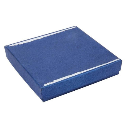 Aluminum Diamond Steering Wheel Decoration Ring for Volkswagen - blue square gift box packaging for car accessory