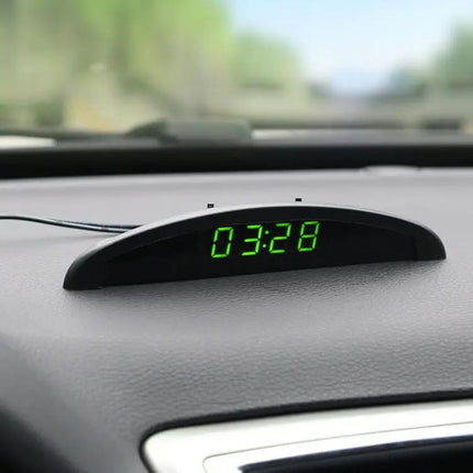 Essential Car Thermometer and Clock for Everyday Commutes