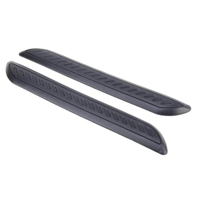 Universal Car Bumper Guard Protector Strip Set for Vehicles black peel-and-stick bumper protectors for parking and minor impacts