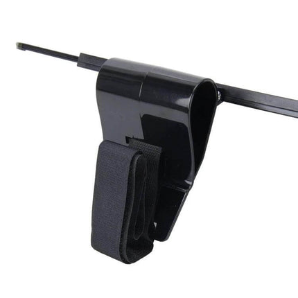 Rotating Anti-Glare Sun Visor for Car Day and Night Driving black adjustable clip-on visor with strap to reduce glare and eye strain