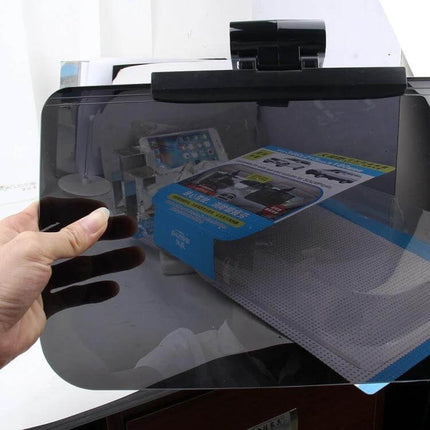 Rotating Anti-Glare Sun Visor for Car Day and Night Driving adjustable rotating visor reduces glare and eye strain with clip-on bracket