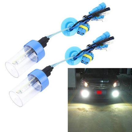 D2H HID Bulbs 2 Pack For Car Headlights And DRL Use bright xenon replacement set for improved night and fog visibility