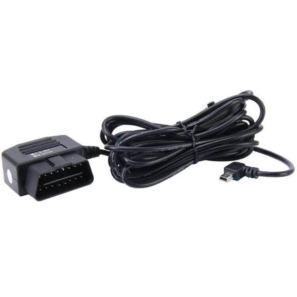 OBDII Car Charging Cable With Switch Button For GPS And Phone - 3.4m OBD2 to USB power cable with inline switch for GPS, phone and dash cam