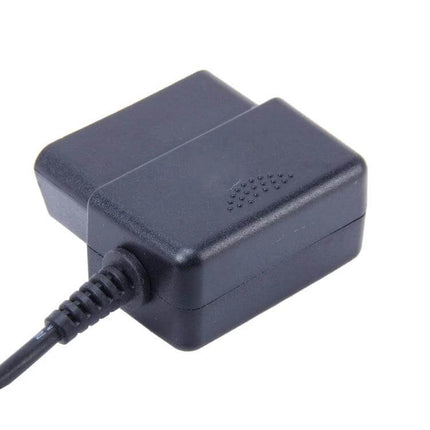 OBD Car Charging Cable For GPS And Tablet, Micro USB — black OBD adapter with built-in switch for powering GPS, tablet, smartphone from vehicle OBD port