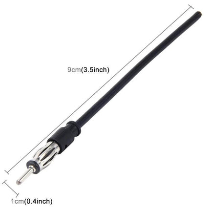 Universal Car FM Signal Amplifying Aerial Adapter slim 9cm car antenna adapter for improved FM reception