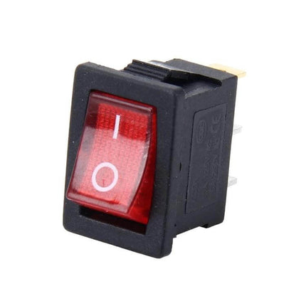 Car Push Button Switch for Additional Car Accessories - red on/off rocker switch for auxiliary lighting and aftermarket devices