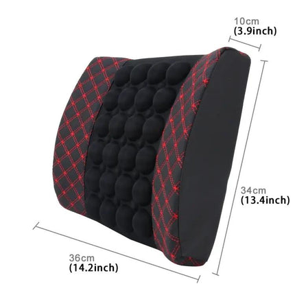 Comfortable Lumbar Support Cushion for Car, Office, and Home Use