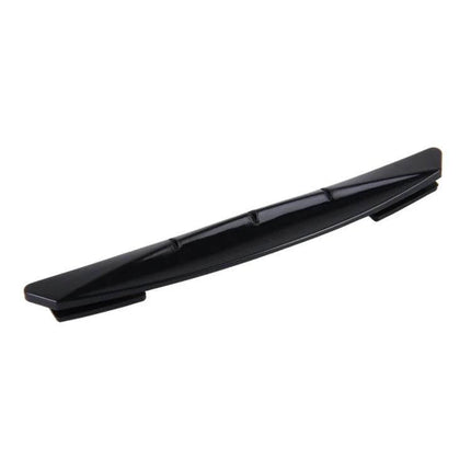 Set of 4 Black Rubber Car Side Door Edge Protection Guards - single black rubber guard shown for door edge protection