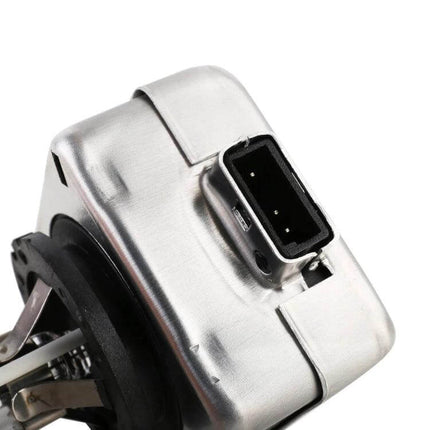 D1S HID Headlight Bulbs for Cars, 2-Pack, Everyday Driving close-up of D1S bulb connector and metal housing