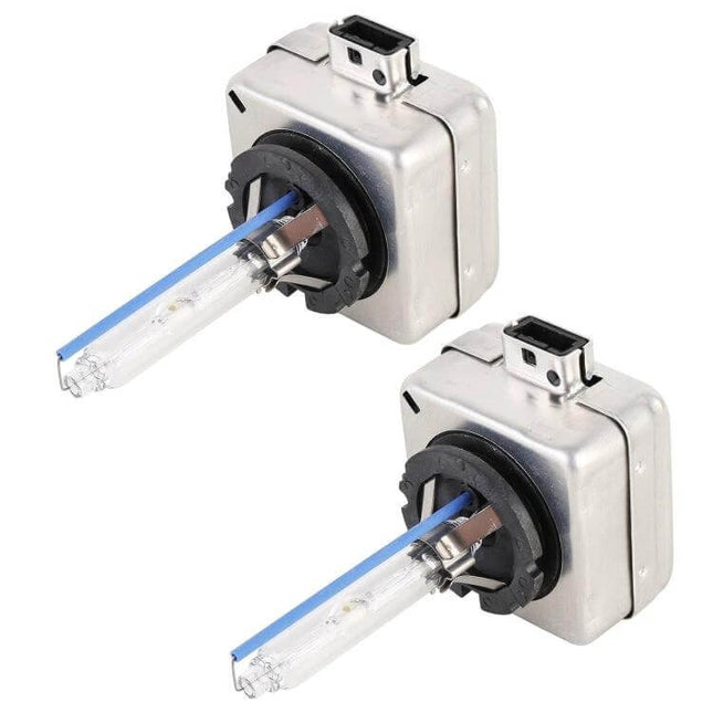 HID Headlight Bulbs 8000K 2 Pack Set For Cars Quality - dual 35W HID xenon bulbs 3800 lumens for fog lights and DRLs