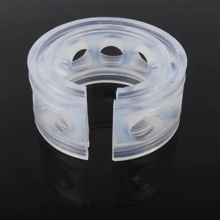 Car Shock Absorber Spring Buffer for Auto Bumpers and Frames clear silicone split ring installed between bumper and frame to reduce vibration