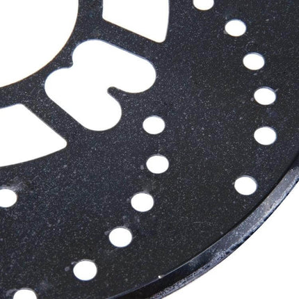 Universal Aluminium Wheel Disc Brake Cover Decorative black cross-drilled aluminium design for passenger car wheels, corrosion-resistant dust management