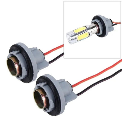 2 Pack Car LED Bulb Socket Holder For Headlights And Fog Lights | Syndmart