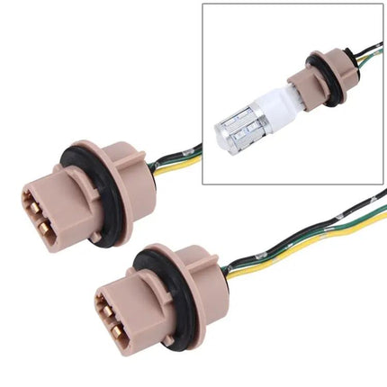 2 Pack Car LED Bulb Socket Holder For Headlights And Fog Lights | Syndmart