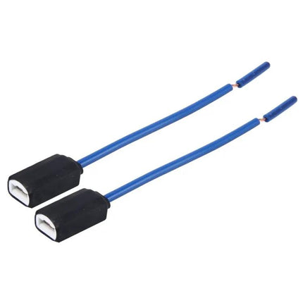 2 Pack Car LED Bulb Socket Holder For Headlights And Fog Lights