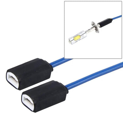 2 Pack Car LED Bulb Socket Holder For Headlights And Fog Lights | Syndmart